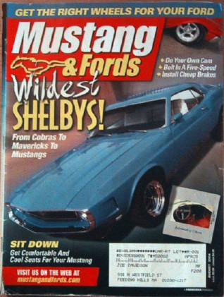 MUSTANG & FORDS 2004 AUG - SHELBYS GONE WILD, LIL RED